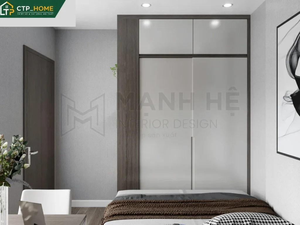 Thiết kế nội thất chung cư Vinhomes Grand Park 59m2 hiện đại tại Quận 9 - Ảnh 8