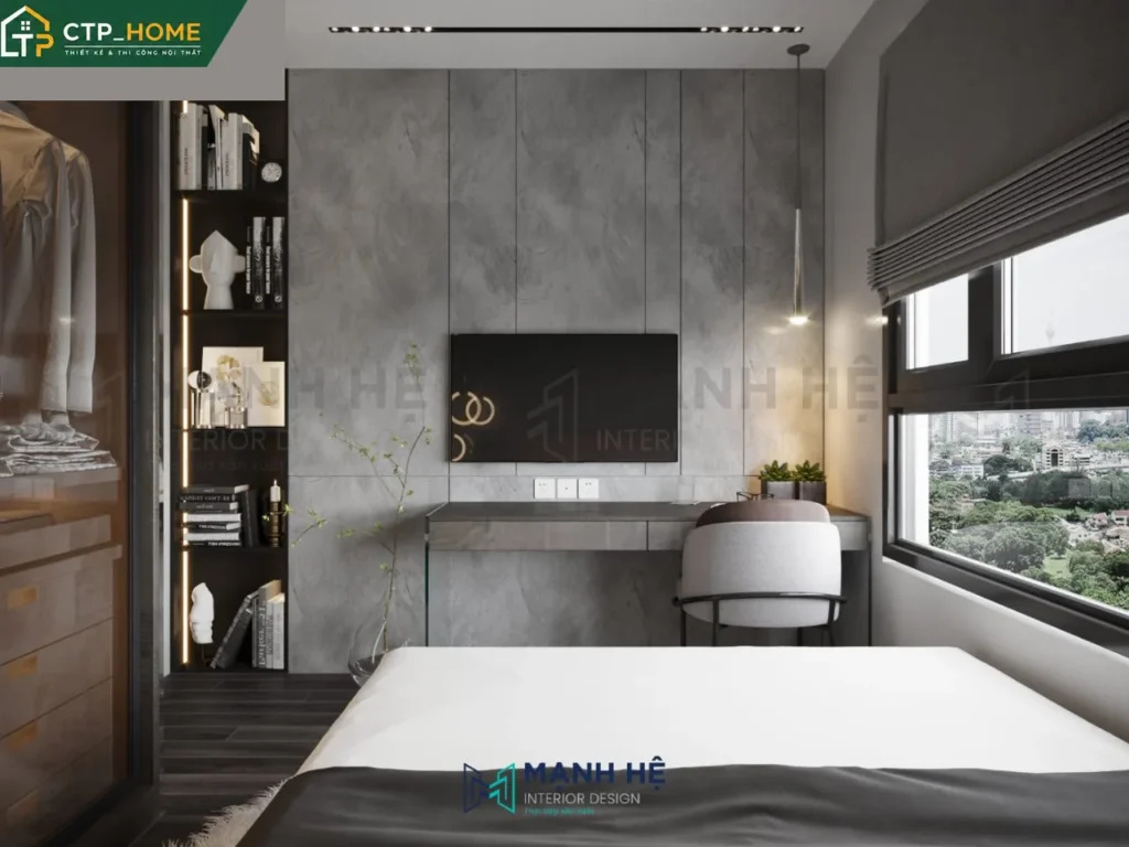 Thiết kế nội thất chung cư Vinhomes Grand Park 69m2 hiện đại – CTP_HOME - Ảnh 9