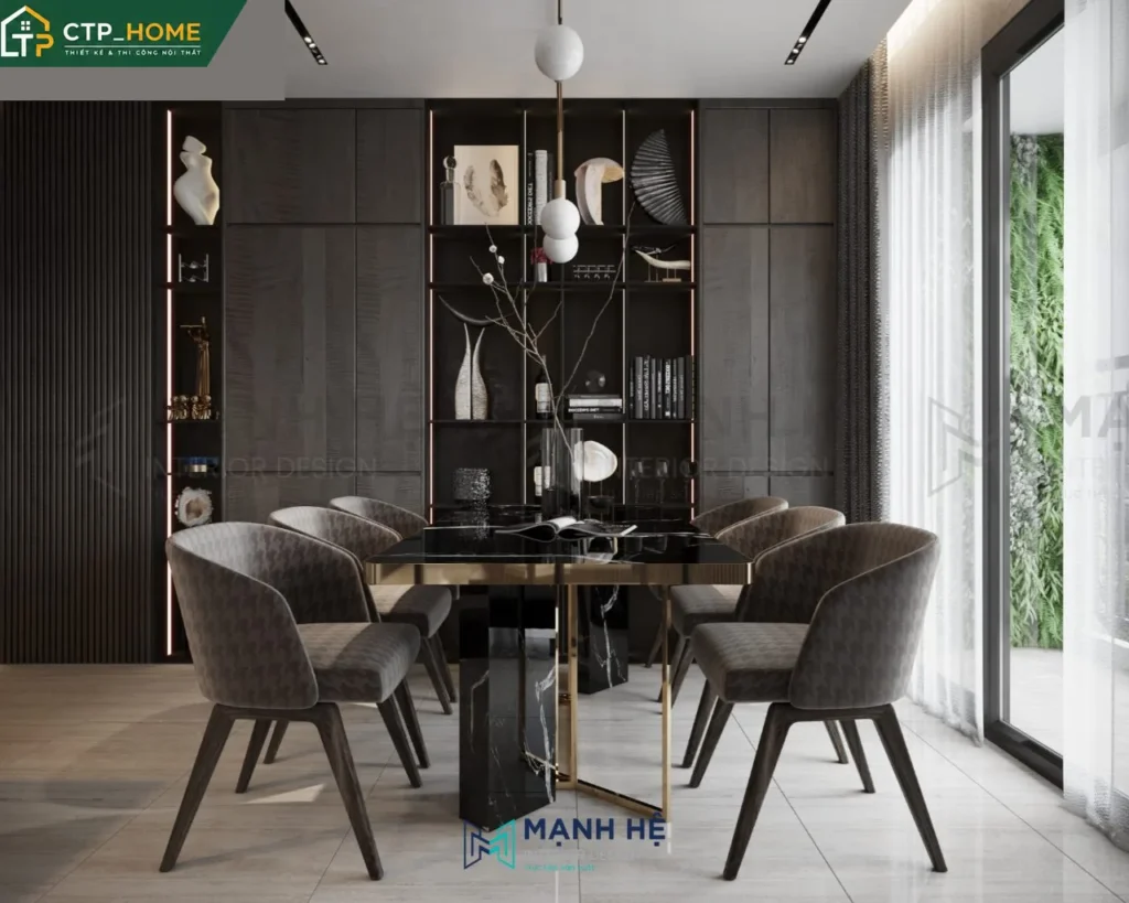 Thiết kế nội thất chung cư Vinhomes Grand Park 69m2 hiện đại – CTP_HOME - Ảnh 2