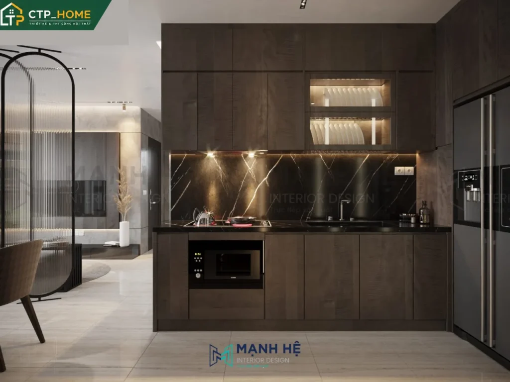 Thiết kế nội thất chung cư Vinhomes Grand Park 69m2 hiện đại – CTP_HOME - Ảnh 3