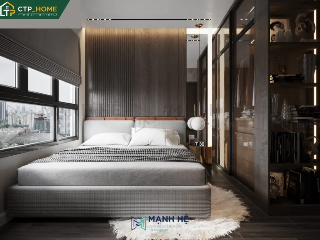 Thiết kế nội thất chung cư Vinhomes Grand Park 69m2 hiện đại – CTP_HOME - Ảnh 4