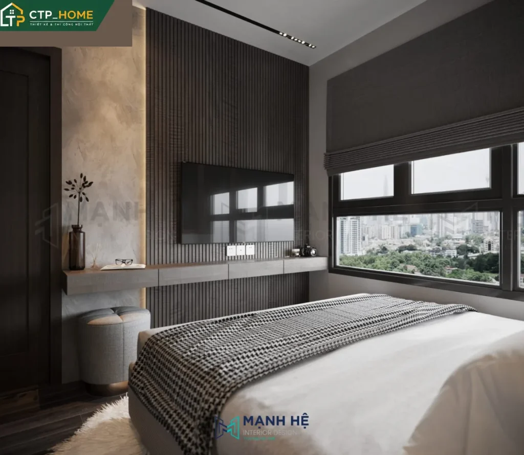 Thiết kế nội thất chung cư Vinhomes Grand Park 69m2 hiện đại – CTP_HOME - Ảnh 5