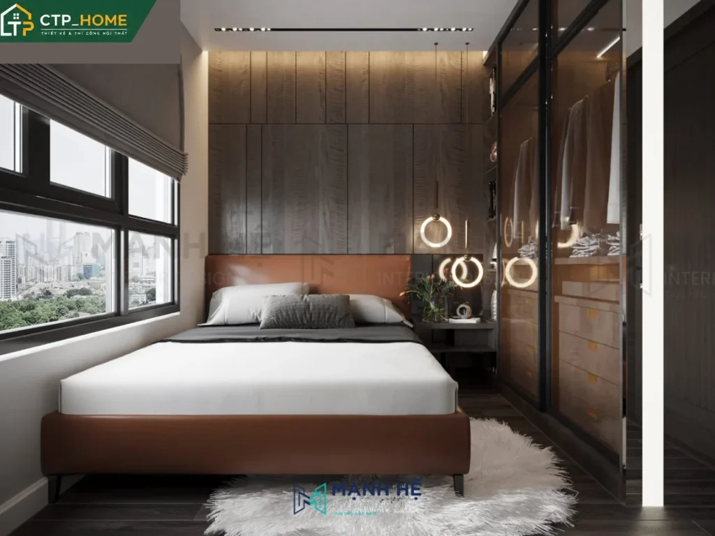 Thiết kế nội thất chung cư Vinhomes Grand Park 69m2 hiện đại – CTP_HOME - Ảnh 7
