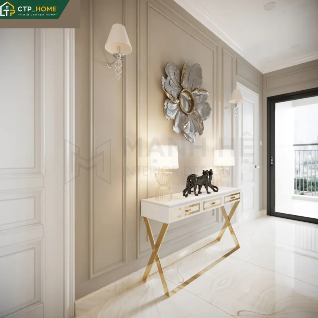 Thiết kế nội thất chung cư Vinhomes Grand Park 81m2 hiện đại – CTP_HOME - Ảnh 4