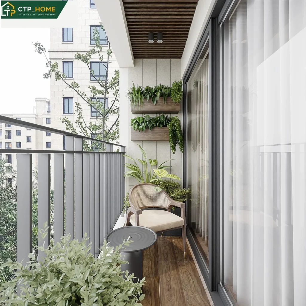 Thiết kế nội thất chung cư Celesta Rise 79m2 2 phòng ngủ hiện đại - Ảnh 9