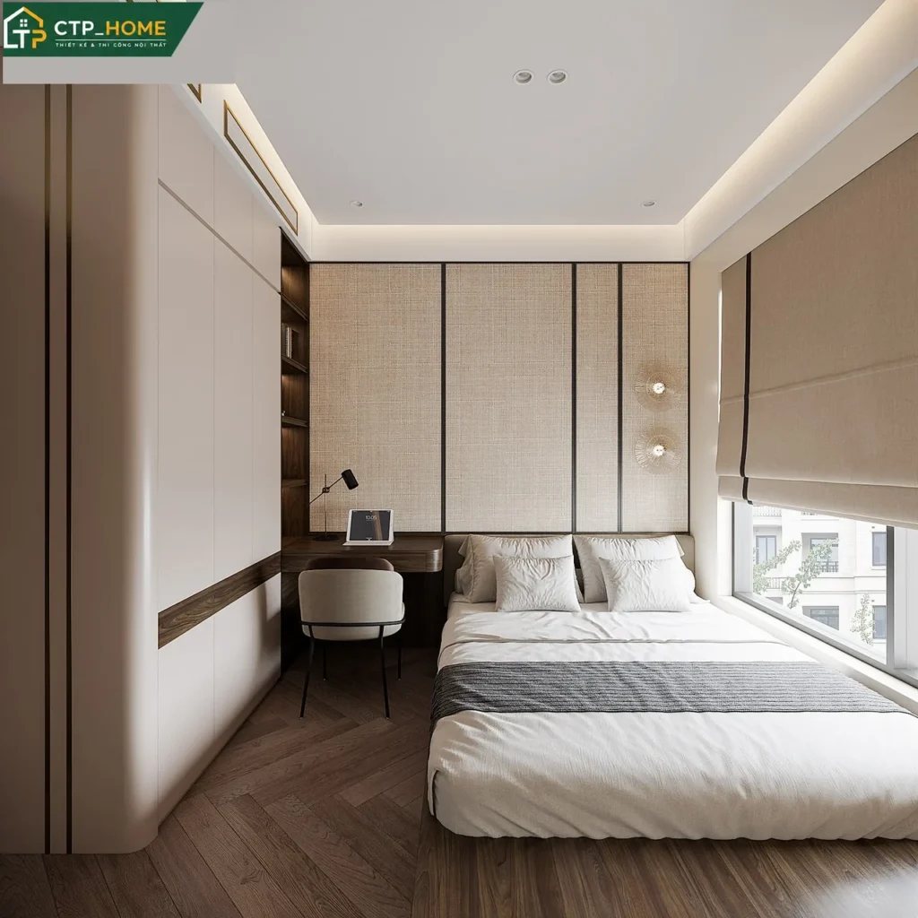 Thiết kế nội thất chung cư Celesta Rise 79m2 2 phòng ngủ hiện đại - Ảnh 6