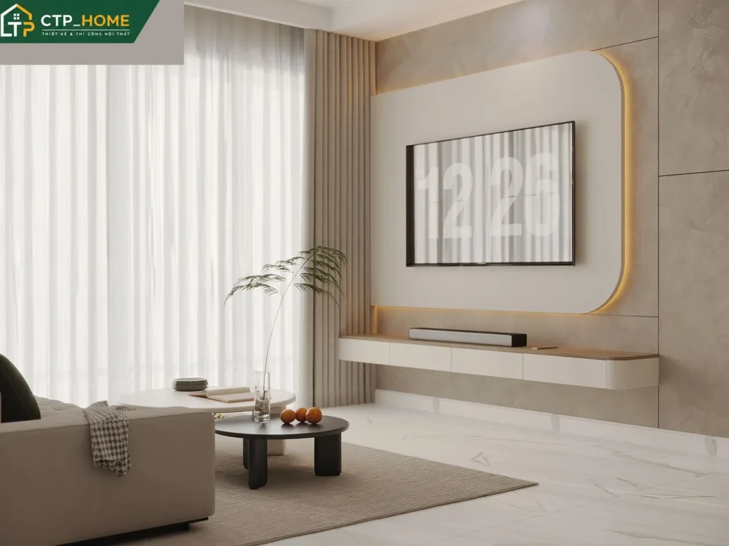 Thiết Kế Nội Thất Celesta Rise 107m2 3PN Hiện Đại Chị N - Ảnh 1