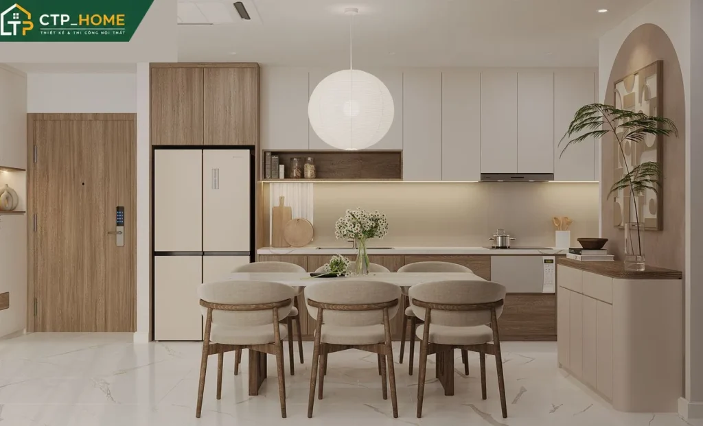 Thiết Kế Nội Thất Celesta Rise 107m2 3PN Hiện Đại Chị N - Ảnh 2