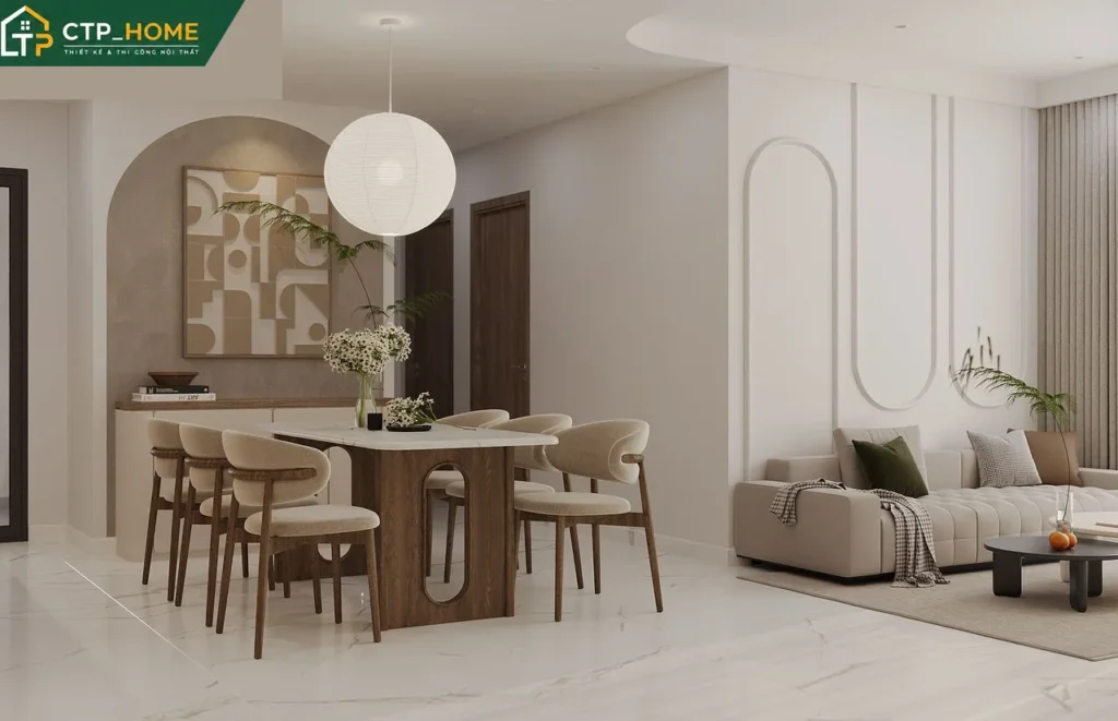 Thiết Kế Nội Thất Celesta Rise 107m2 3PN Hiện Đại Chị N - Ảnh 3