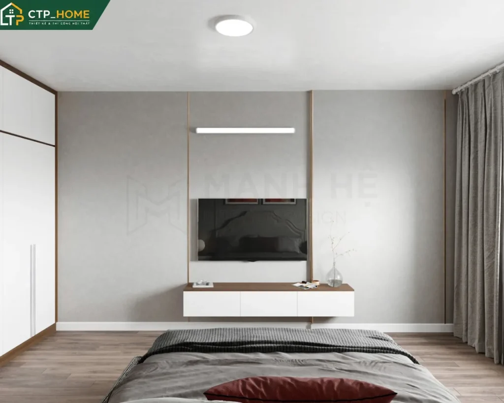 Thiết kế nội thất chung cư Đức Khải 95m2 – 3 phòng ngủ hiện đại - Ảnh 9