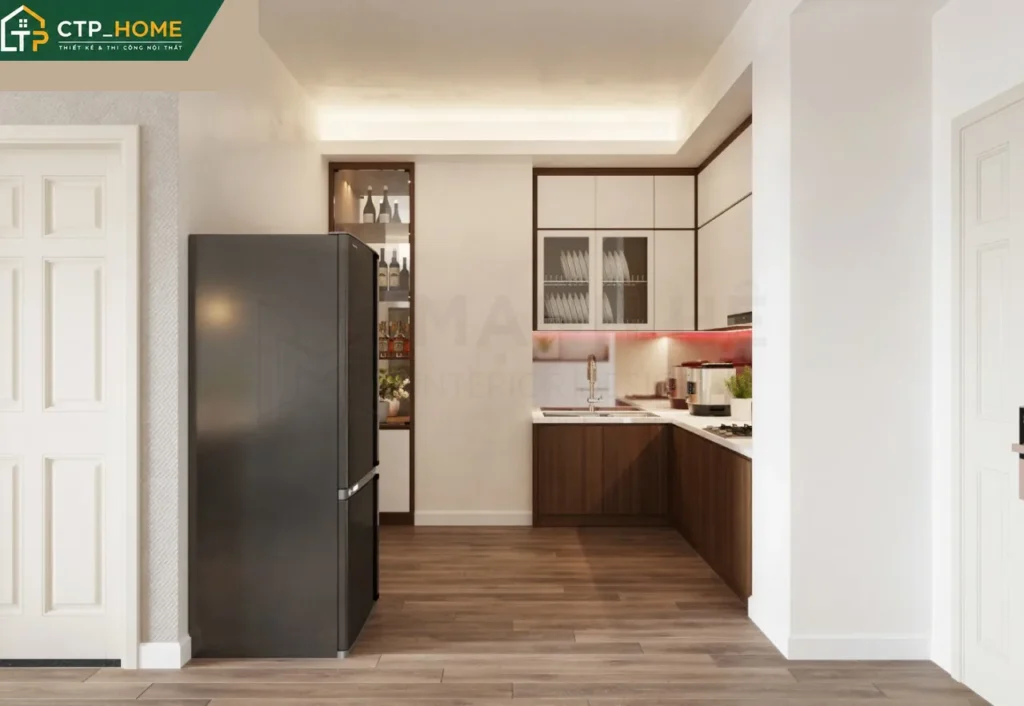 Thiết kế nội thất chung cư Đức Khải 95m2 – 3 phòng ngủ hiện đại - Ảnh 5