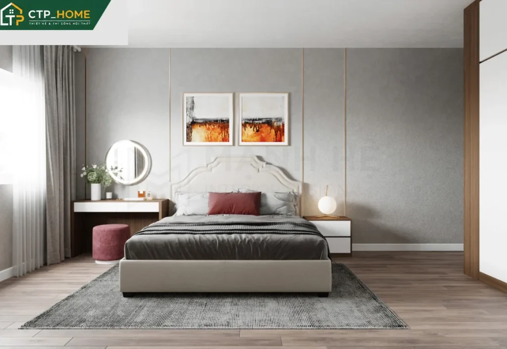 Thiết kế nội thất chung cư Đức Khải 95m2 – 3 phòng ngủ hiện đại - Ảnh 7