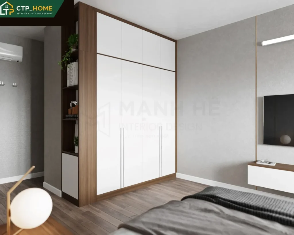 Thiết kế nội thất chung cư Đức Khải 95m2 – 3 phòng ngủ hiện đại - Ảnh 8