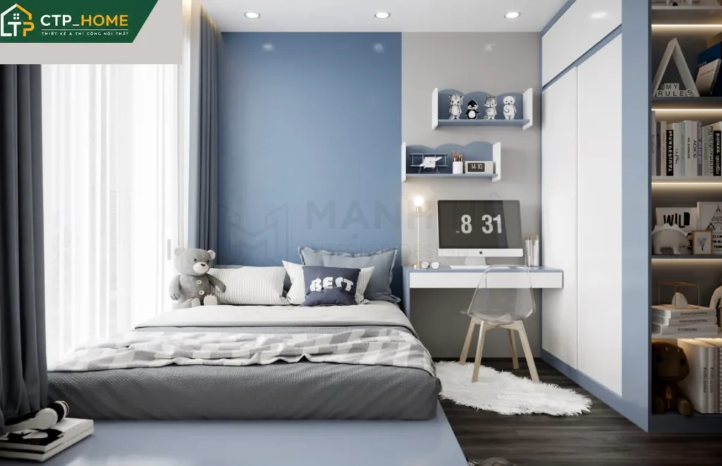 Thiết kế nội thất chung cư Eco Green Quận 7 – 67m2 hiện đại tối ưu - Ảnh 7