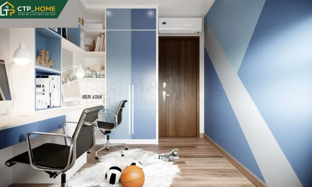 Thiết kế nội thất chung cư Eco Xuân 83m2 hiện đại – A.Huân - Ảnh 9