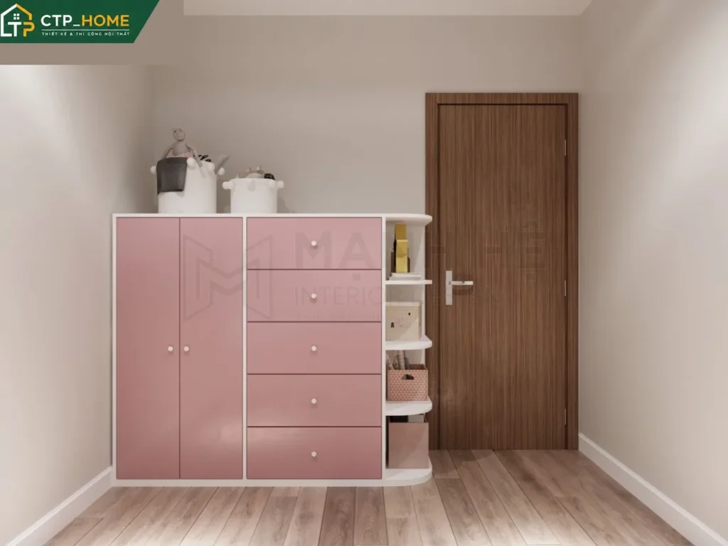 Thiết kế nội thất chung cư Lavita Charm 68m2 2 phòng ngủ hiện đại - Ảnh 9