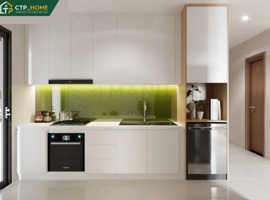 Thiết kế nội thất chung cư Lavita Charm 68m2 2 phòng ngủ hiện đại - Ảnh 4