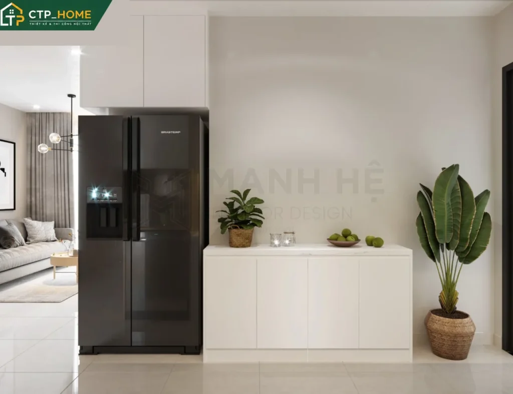 Thiết kế nội thất chung cư Lavita Charm 68m2 2 phòng ngủ hiện đại - Ảnh 5