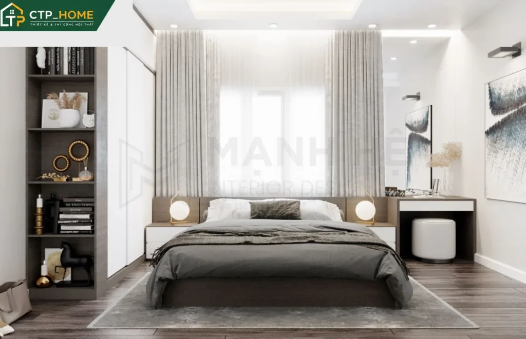Thiết kế nội thất chung cư The Navita 110m2 hiện đại cho anh Hòa - Ảnh 8