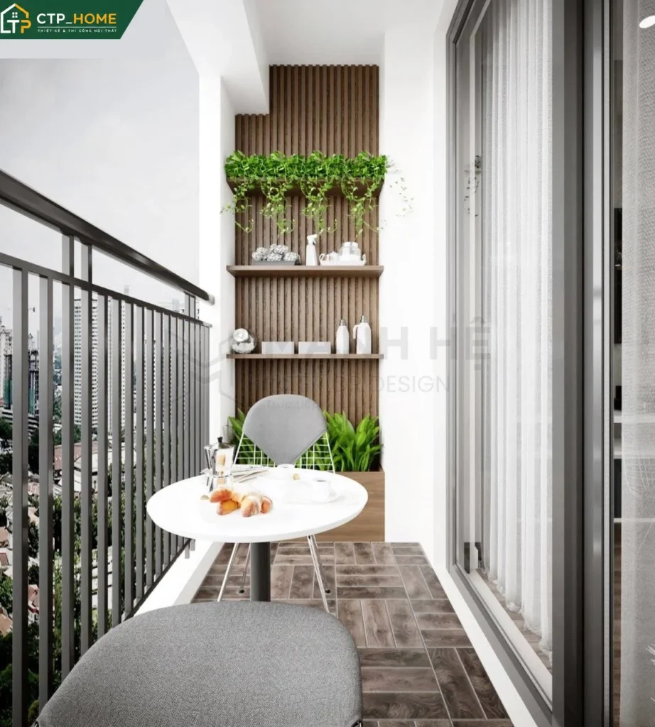 Thiết kế nội thất chung cư Richstar 65m2 Tân Phú hiện đại – CTP_HOME - Ảnh 4