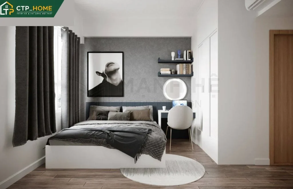 Thiết kế nội thất chung cư Richstar 65m2 Tân Phú hiện đại – CTP_HOME - Ảnh 5