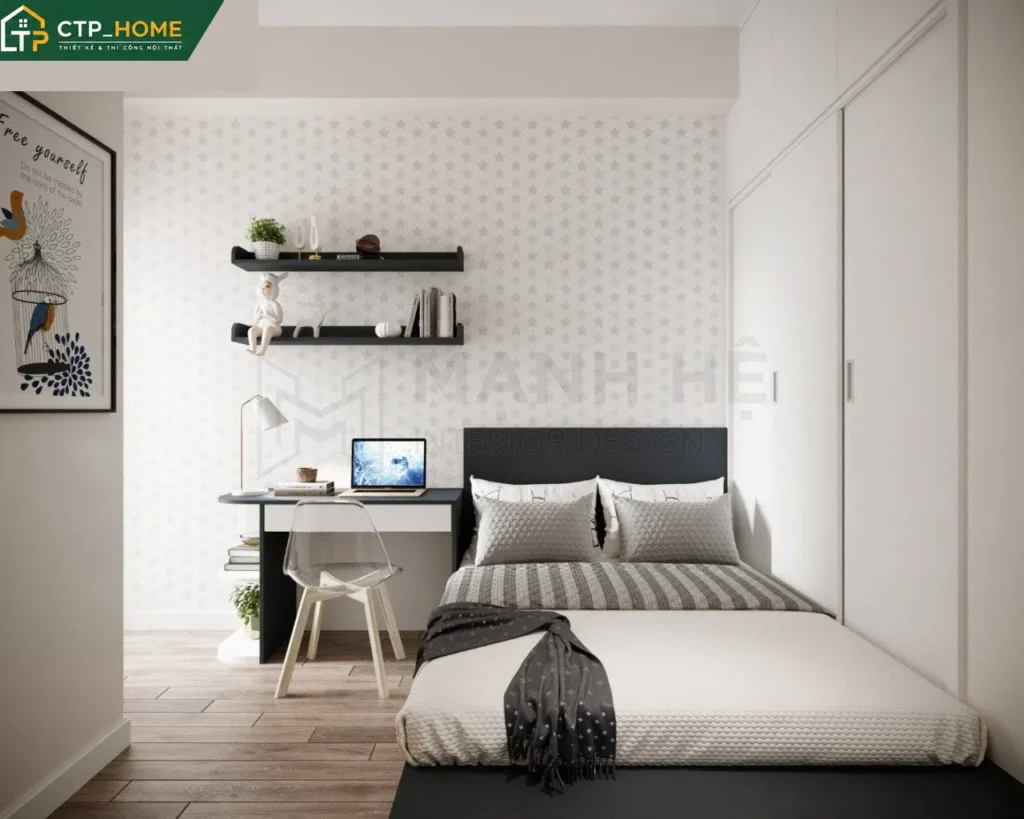 Thiết kế nội thất chung cư Richstar 65m2 Tân Phú hiện đại – CTP_HOME - Ảnh 7