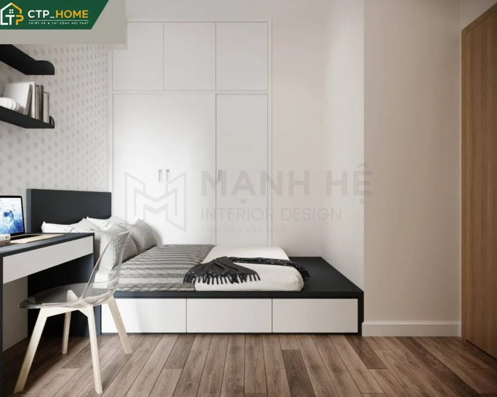 Thiết kế nội thất chung cư Richstar 65m2 Tân Phú hiện đại – CTP_HOME - Ảnh 8