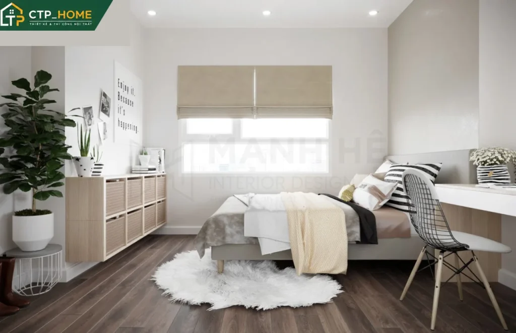 Thiết kế nội thất chung cư Richstar 73m2 hiện đại – CTP_HOME - Ảnh 4