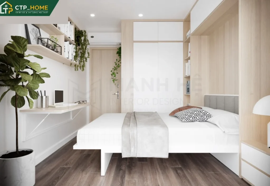 Thiết kế nội thất chung cư Richstar 73m2 hiện đại – CTP_HOME - Ảnh 7