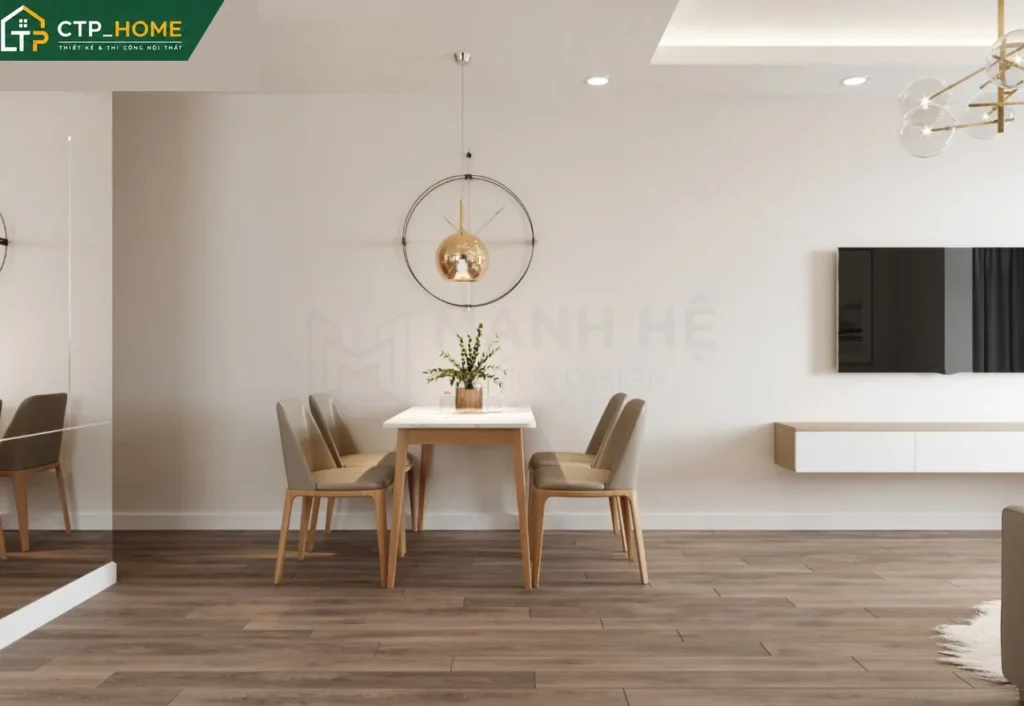 Thiết kế nội thất chung cư Sky Garden 3 65m2 hiện đại – CTP_HOME - Ảnh 3