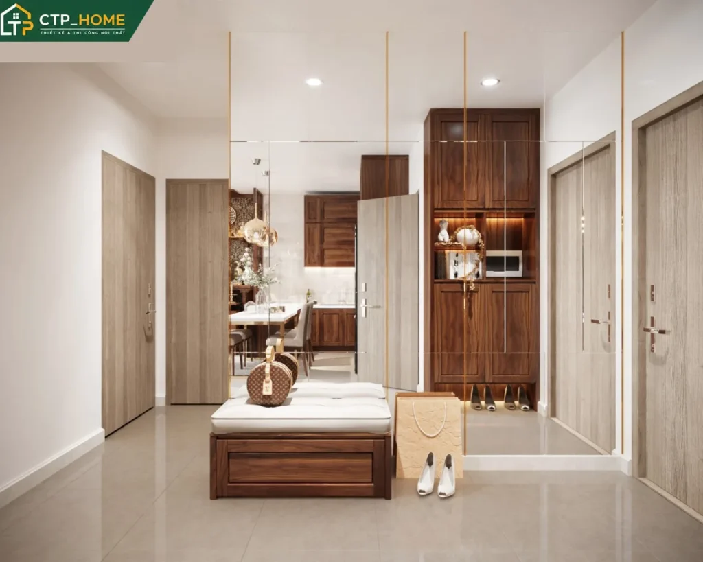 Thiết kế nội thất chung cư Sora Garden 2 – 79m2 hiện đại, tối ưu 2 phòng ngủ - Ảnh 9