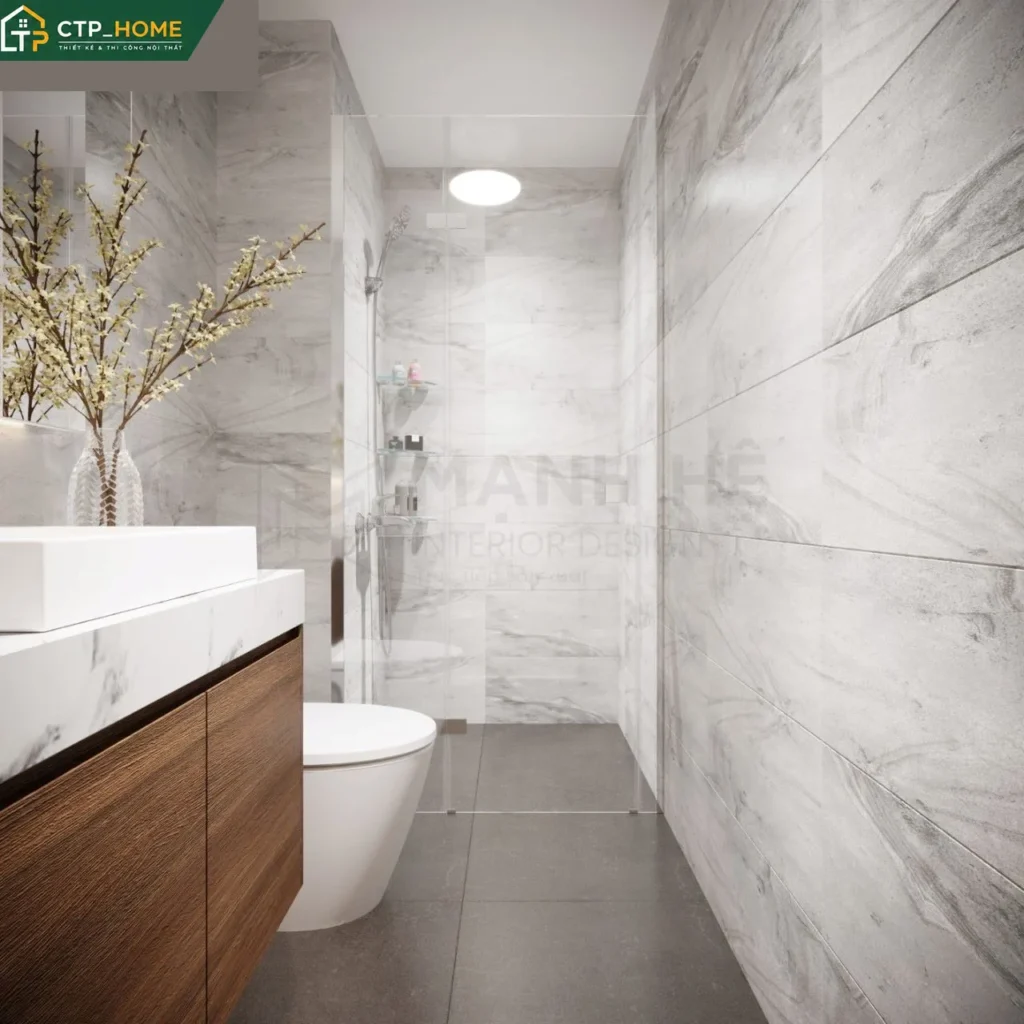 Thiết kế nội thất chung cư Sora Garden 2 – 95m2 hiện đại, tối ưu không gian - Ảnh 9