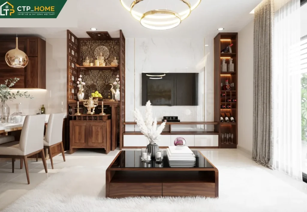 Thiết kế nội thất chung cư Sora Garden 2 – 79m2 hiện đại, tối ưu 2 phòng ngủ - Ảnh 3
