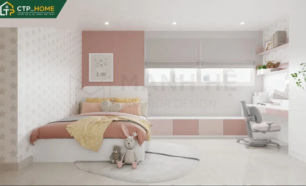 Thiết kế nội thất chung cư Thủy Lợi 4 132m2 3 phòng ngủ hiện đại tại Bình Thạnh - Ảnh 9
