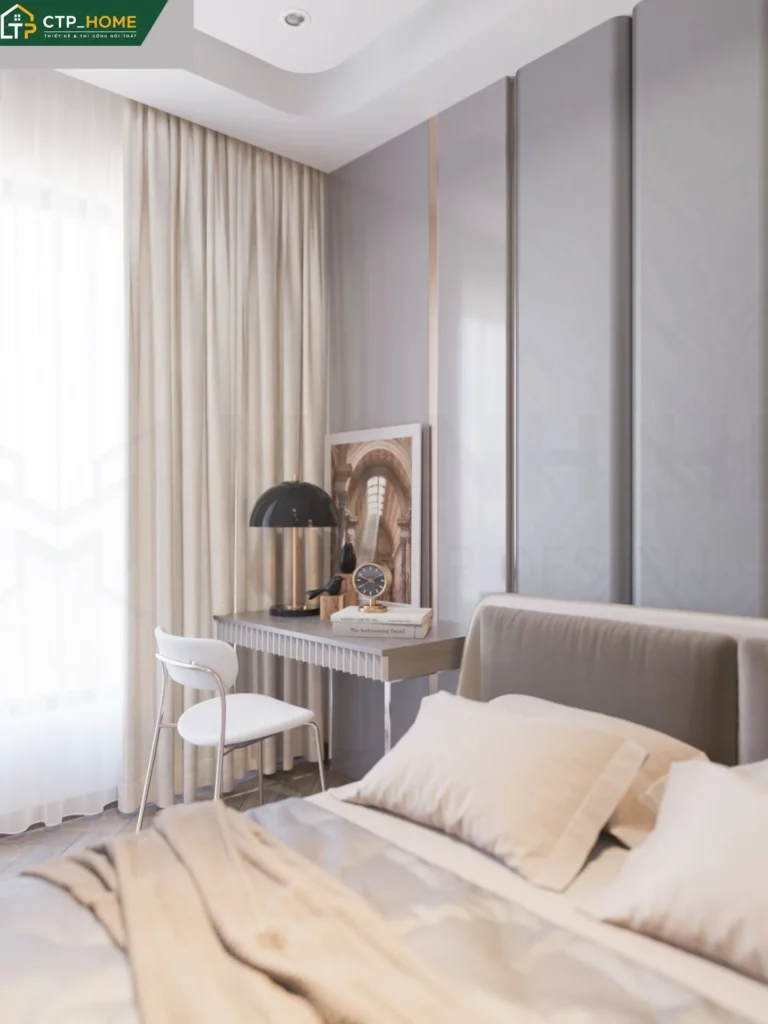 Thiết kế nội thất chung cư Diamond Alnata 110m2 hiện đại tại Tân Phú - Ảnh 4