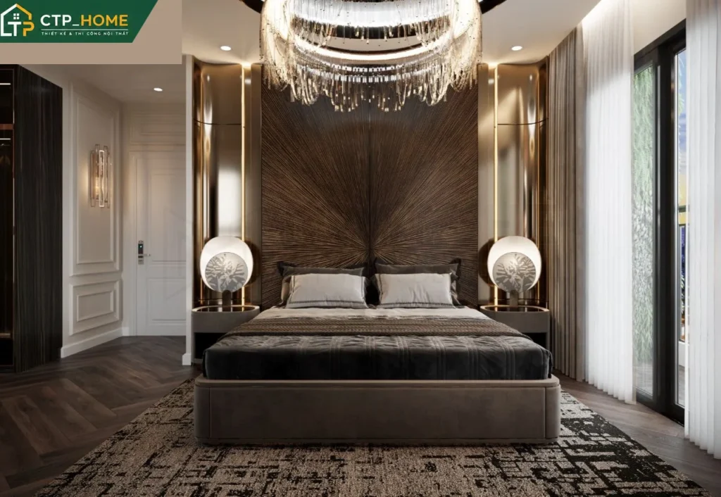 Thiết kế nội thất chung cư Diamond Alnata 117m2 hiện đại – CTP_HOME - Ảnh 9