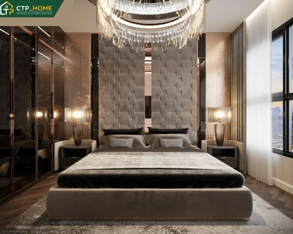 Thiết kế nội thất chung cư Diamond Alnata 117m2 hiện đại – CTP_HOME - Ảnh 7