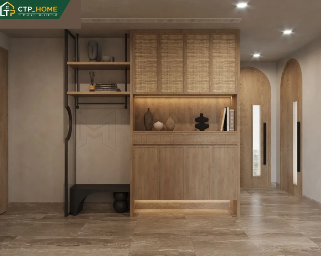 Thiết kế nội thất chung cư Diamond Alnata 96m2 Type B1 hiện đại tại Tân Phú - Ảnh 3