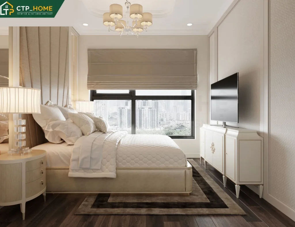 Thiết kế nội thất chung cư Diamond Alnata 97m2 hiện đại tại Tân Phú - Ảnh 5