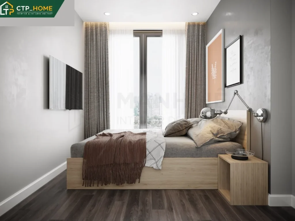 Thiết kế nội thất chung cư Eco Green Quận 7 67m2 hiện đại – Anh Quân - Ảnh 9