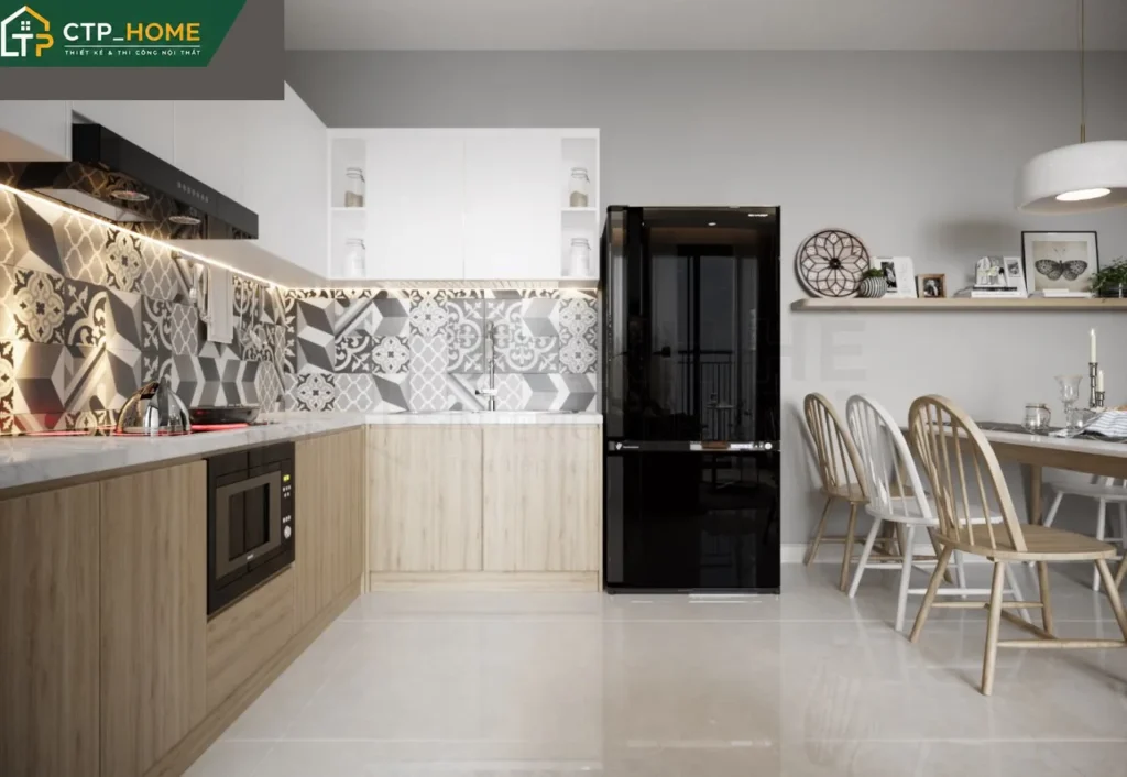 Thiết kế nội thất chung cư Eco Green Quận 7 67m2 hiện đại – Anh Quân - Ảnh 4