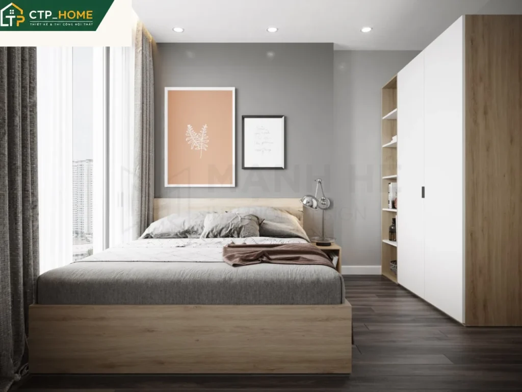 Thiết kế nội thất chung cư Eco Green Quận 7 67m2 hiện đại – Anh Quân - Ảnh 8