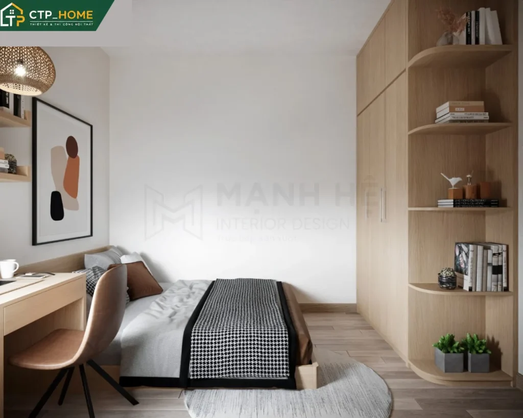 Thiết kế nội thất chung cư Emerald Celadon 75m2 hiện đại – CTP_HOME - Ảnh 9