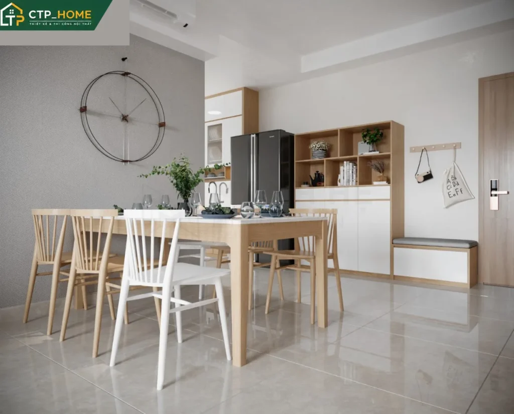 Thiết kế nội thất chung cư Emerald Celadon 117m2 hiện đại – CTP_HOME - Ảnh 1