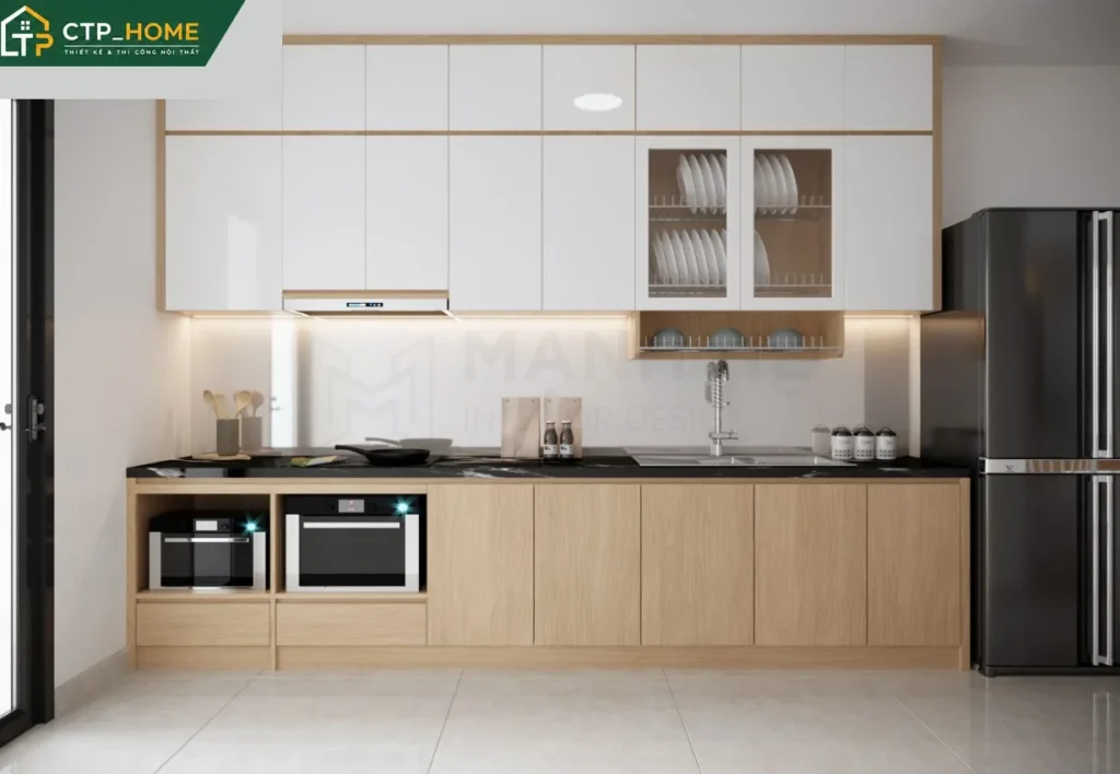Thiết kế nội thất chung cư Emerald Celadon 117m2 hiện đại – CTP_HOME - Ảnh 2