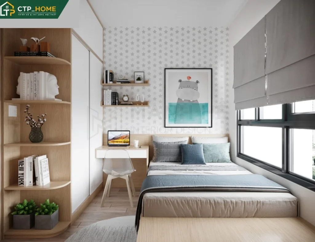 Thiết kế nội thất chung cư Emerald Celadon 117m2 hiện đại – CTP_HOME - Ảnh 8