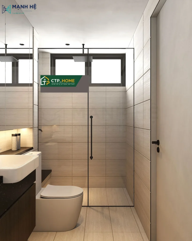 Thiết kế nội thất chung cư Feliz En Vista 98m2 hiện đại – CTP_HOME - Ảnh 5