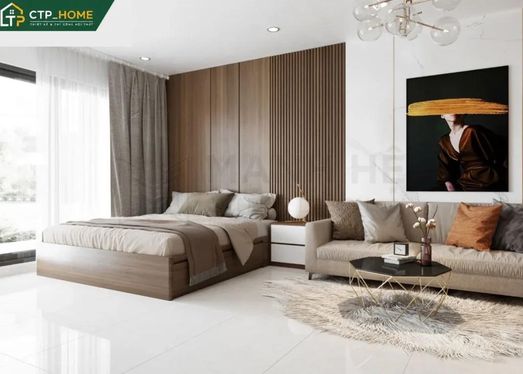 Thiết kế nội thất chung cư Gateway Vũng Tàu 31m2 hiện đại – CTP_HOME - Ảnh 1