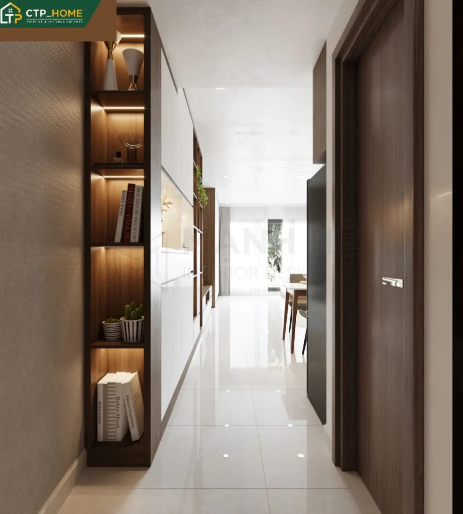 Thiết kế nội thất chung cư Gateway Vũng Tàu 31m2 hiện đại – CTP_HOME - Ảnh 7