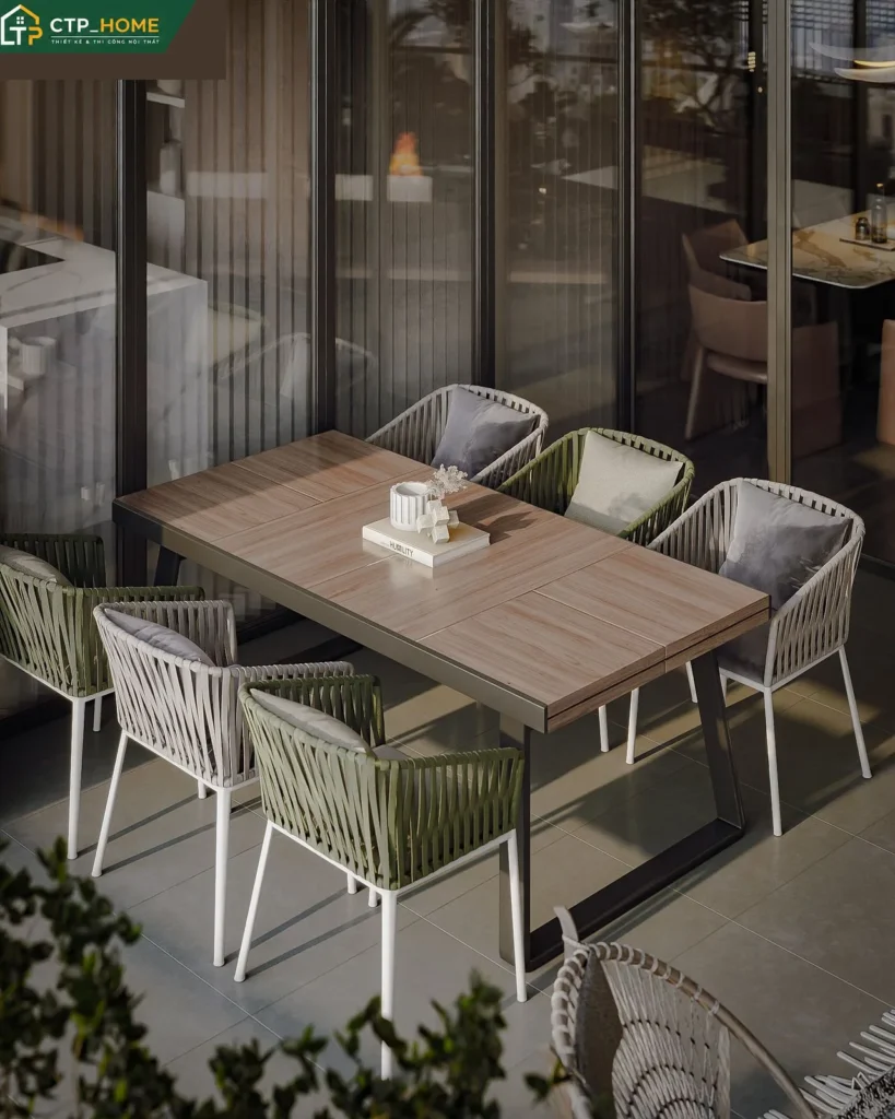 Thiết kế nội thất chung cư Golden River 135m2 hiện đại tại Quận 1 - Ảnh 9